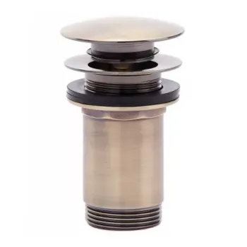 Ventil lavoar Click-Clack FDesign Kleome cu preaplin bronz periat imagine
