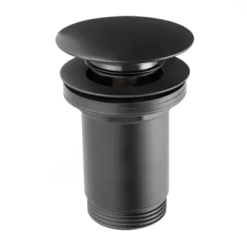Ventil lavoar Click-Clack FDesign Kleome fara preaplin negru mat imagine