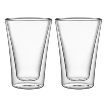 2 pahare cu pereti dubli 0,33 l myDrink - Tescoma imagine