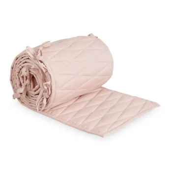 Aparatoare pentru patut roz deschis din bumbac organic 365 cm Blossom Pink - Cam Cam Copenhagen imagine