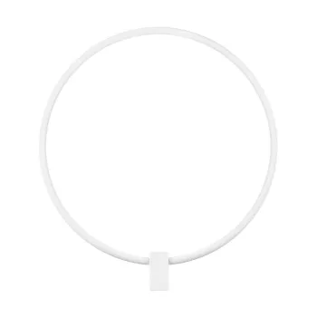 Aplica de perete alb mat LED cu intensitate reglabila din aluminiu Cercio - Nova Luce imagine
