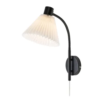 Aplica de perete alb-negru Mira - Markslojd imagine