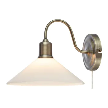 Aplica de perete alba/alamie Vela - Markslojd imagine