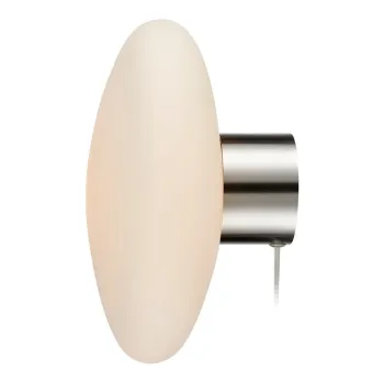 Aplica de perete alba/argintie Locus - Markslojd imagine