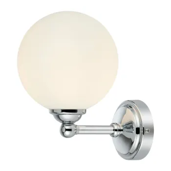 Aplica de perete alba-argintie Tropea - Markslojd imagine