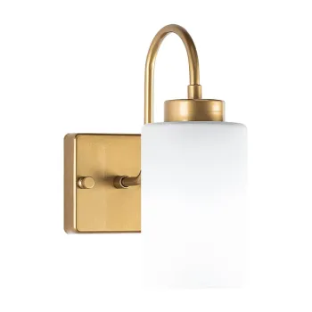 Aplica de perete alba/aurie o 10 cm Duzsuz - Opviq lights imagine