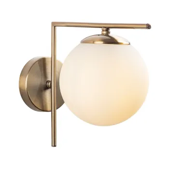 Aplica de perete alba/aurie o 15 cm Antique - Opviq lights imagine