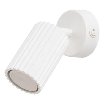 Aplica de perete alba Gleam - Nice Lamps imagine