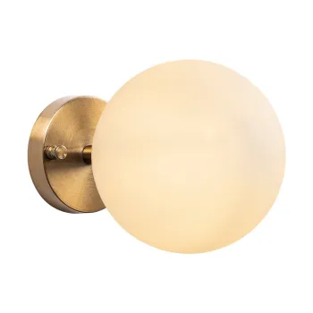 Aplica de perete alba/in culoarea bronz o 15 cm Atmaca - Opviq lights imagine