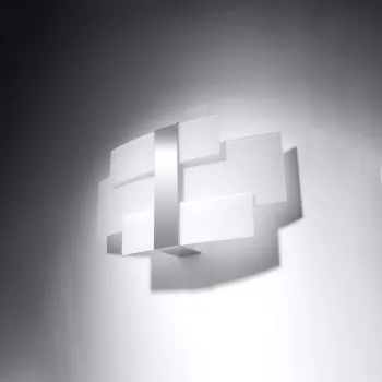 Aplica de perete alba Marett - Nice Lamps imagine