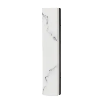 Aplica de perete alba/negru-mat LED cu aspect de piatra Shado - Nova Luce imagine