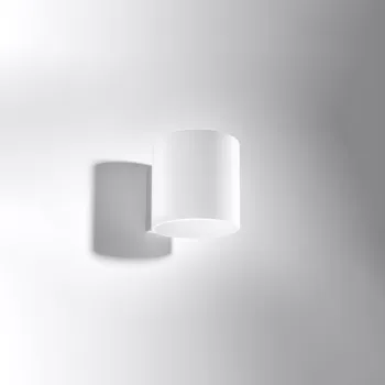 Aplica de perete alba o 10 cm Gino - Nice Lamps imagine