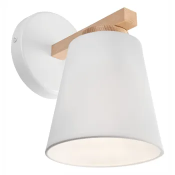 Aplica de perete alba o 15 cm Ellie - LAMKUR imagine