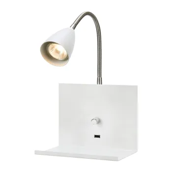 Aplica de perete alba o 6,5 cm Logi - Markslojd imagine