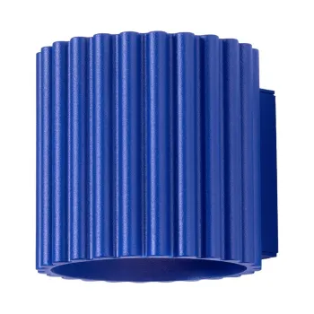 Aplica de perete albastra o 10 cm Zora - Sollux imagine