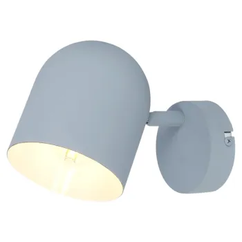 Aplica de perete albastru-deschis Azuro - Candellux Lighting imagine