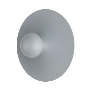 Aplica de perete albastru prafuit LED din aluminiu Edem - Nova Luce imagine