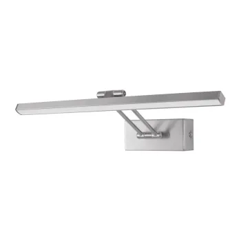 Aplica de perete argintie LED cu structura flexibila din aluminiu Marnell - Nova Luce imagine