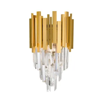 Aplica de perete aurie din metal Grane - Nova Luce imagine