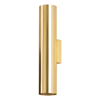 Aplica de perete aurie din metal o 6 cm Castro - Sollux imagine