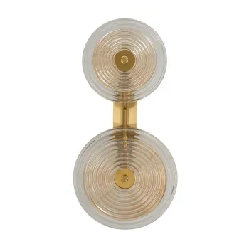 Aplica de perete aurie din sticla Venice - Mauro Ferretti imagine