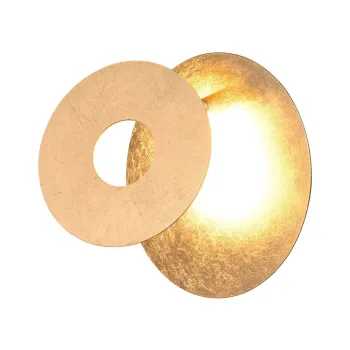 Aplica de perete aurie LED Leano - Trio imagine