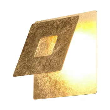 Aplica de perete aurie LED Leano - Trio imagine