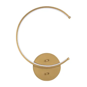 Aplica de perete aurie LED o 10 cm Moon - Opviq lights imagine