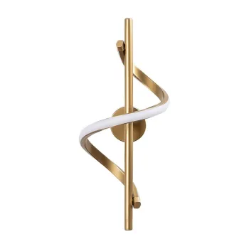 Aplica de perete aurie LED o 7 cm Likma - Opviq lights imagine