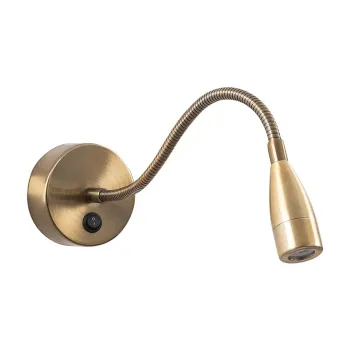 Aplica de perete aurie LED Reading - Opviq lights imagine