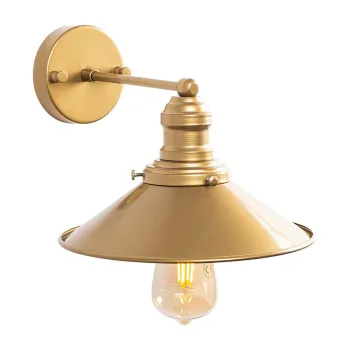 Aplica de perete aurie o 24 cm Conical - Opviq lights imagine