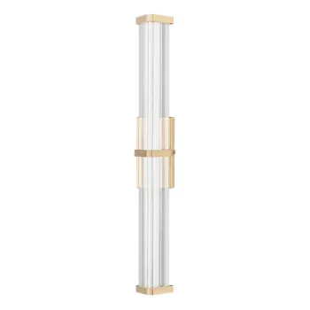 Aplica de perete auriu mat LED cu intensitate reglabila din metal Pheme - Nova Luce imagine