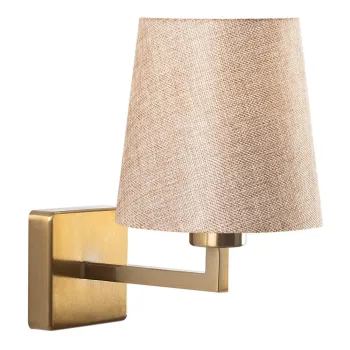 Aplica de perete bej/aurie o 18 cm Profil - Opviq lights imagine