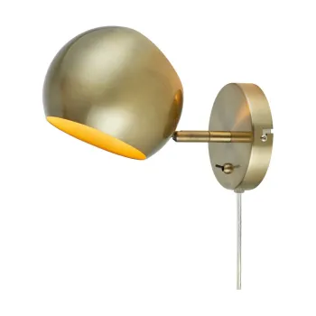 Aplica de perete bronz-auriu Edgar - Markslojd imagine