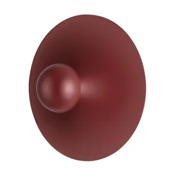 Aplica de perete burgundy LED din aluminiu Edem - Nova Luce imagine