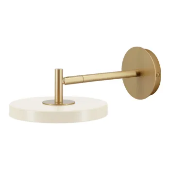 Aplica de perete crem LED cu intensitate reglabila o 15 cm Asteria Wall Short - UMAGE imagine