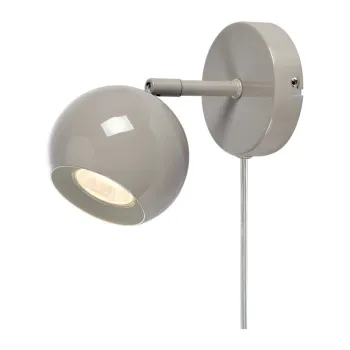 Aplica de perete grej cu alimentare la priza Pop - Markslojd imagine