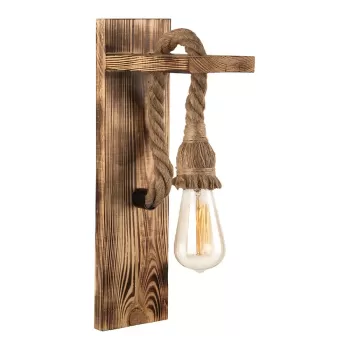 Aplica de perete in culoare naturala Woody - Squid Lighting imagine