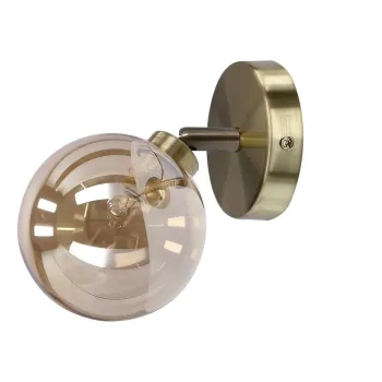 Aplica de perete in culoarea bronz o 10 cm Rodia - Candellux Lighting imagine