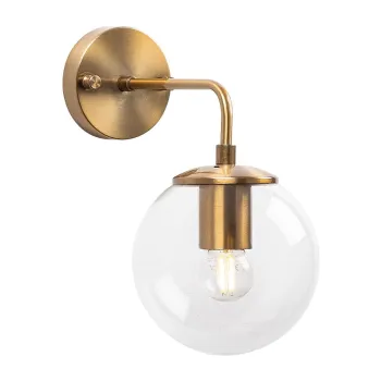 Aplica de perete in culoarea bronz o 15 cm Viran - Opviq lights imagine