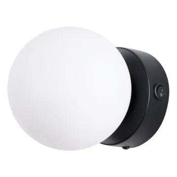 Aplica de perete neagra-alba Blaze - Nice Lamps imagine