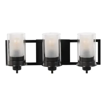 Aplica de perete neagra-alba - Ixia imagine