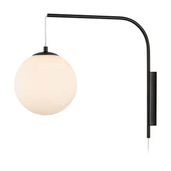 Aplica de perete neagra-alba (lungime 47,5 cm) Dione - Markslojd imagine