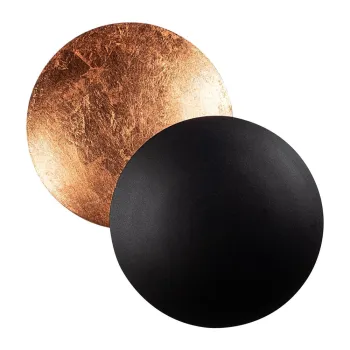 Aplica de perete neagra/aramie LED o 25 cm Yosma - Opviq lights imagine