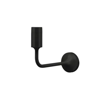 Aplica de perete neagra fara abajur din metal Sante - UMAGE imagine