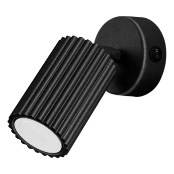 Aplica de perete neagra Gleam - Nice Lamps imagine