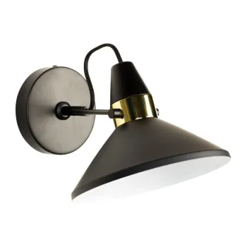 Aplica de perete neagra Jona - White Label imagine