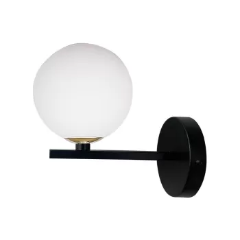 Aplica de perete neagra Kama - Candellux Lighting imagine