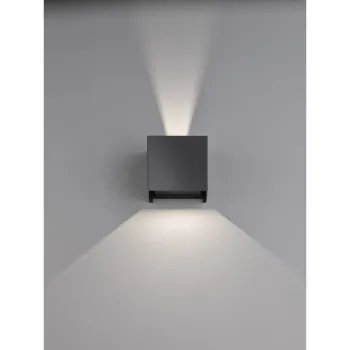 Aplica de perete neagra LED - Fischer & Honsel imagine