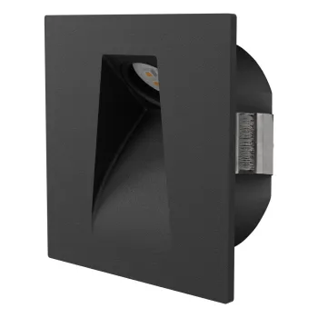 Aplica de perete neagra LED MECINOS - EGLO imagine